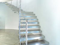 11 S/S Plated Cantilever 01 Marretti Stairs Brisbane